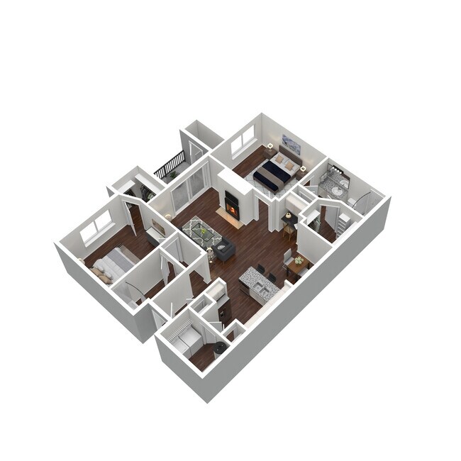 Unit 1837 1837 floor plan